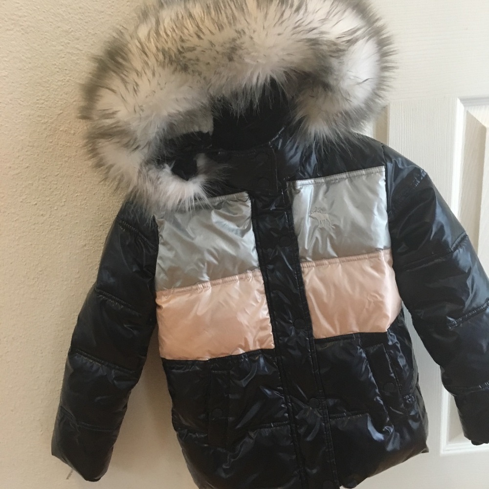 Girls Abercrombie and Fitch winter coat jacket